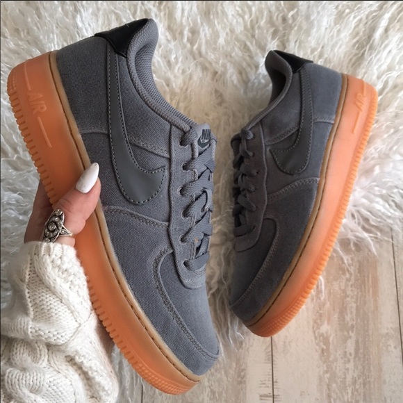 NWT Nike Air Force 1 vintage grey - Picture 2 of 8